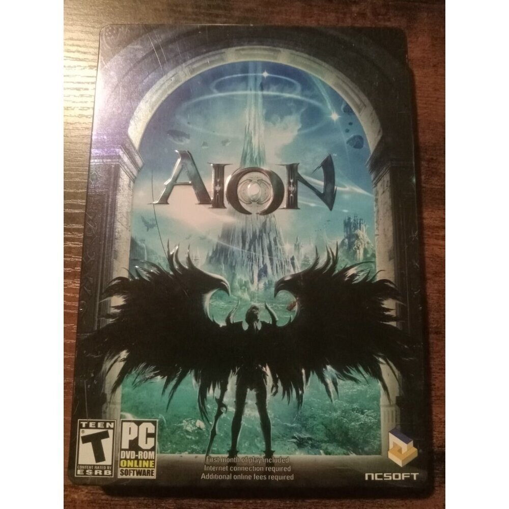 AION PC Game 2009 Steelbook Edition – 2‑Disc DVD‑ROM Metal Case Collector Editi